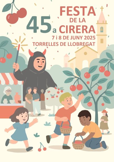 Festa de la Cirera de Torrelles de Llobregat 2025
