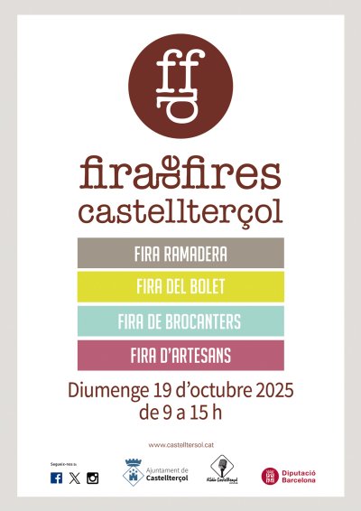 CARTELL Fira de Fires CASTELLTERÇOL 2025 1 CARTELL Fira de Fires CASTELLTERÇOL 2025 1