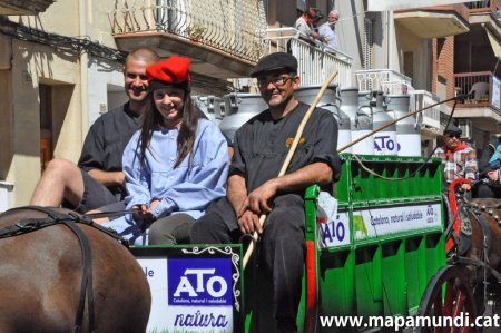 El Carro de llet ATO als Tres Tombs de Catalunya