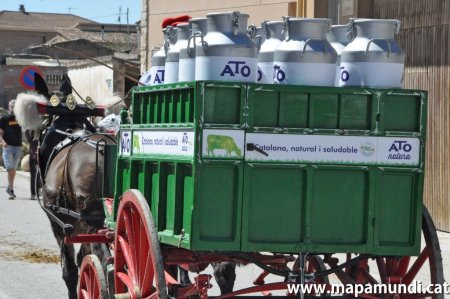 El Carro de llet ATO als Tres Tombs de Catalunya