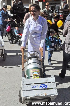 El Carro de llet ATO als Tres Tombs de Catalunya