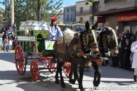 El Carro de llet ATO als Tres Tombs de Catalunya