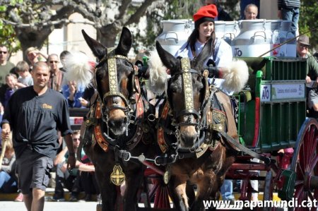 El Carro de llet ATO als Tres Tombs de Catalunya