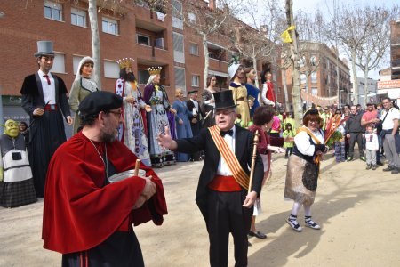 Teatralització de la història de la Festa de l'arròs a Sant Fruitós del Bages