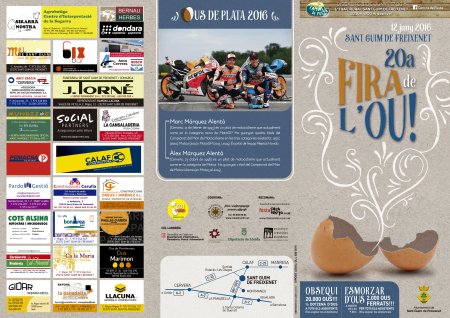 Portada de la Fira de l'Ou del 2016 Portada de la Fira de l'Ou del 2016