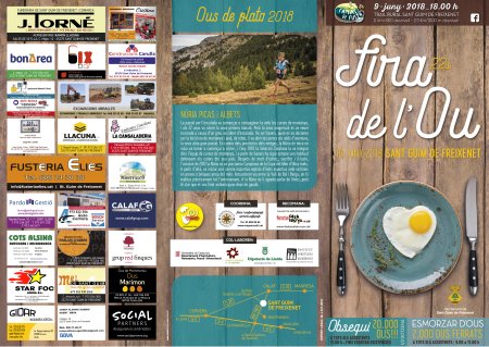 Portada de la Fira de l'Ou del 2018 Portada de la Fira de l'Ou del 2018