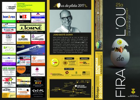 Portada de la Fira de l'Ou del 2017 Portada de la Fira de l'Ou del 2017