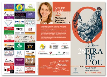 Portada de la Fira de l'Ou del 2023 Portada de la Fira de l'Ou del 2023