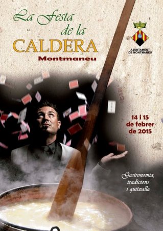 Programa de la Festa de la Caldera de Montmaneu 2015