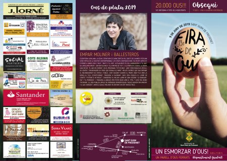 Portada de la Fira de l'Ou del 2019 Portada de la Fira de l'Ou del 2019