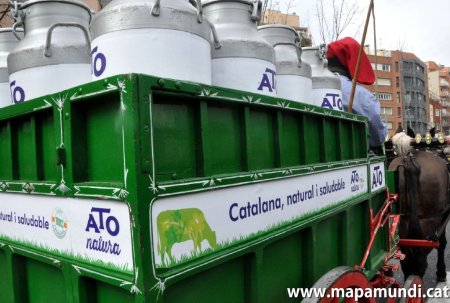 El Carro de llet ATO als Tres Tombs de Catalunya