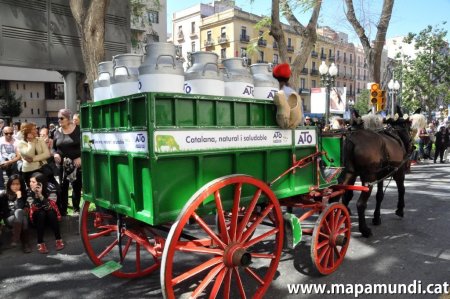 El Carro de llet ATO als Tres Tombs de Catalunya