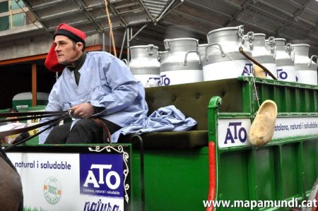 El Carro de llet ATO als Tres Tombs de Catalunya