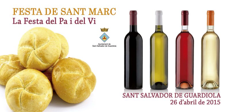 Programa Festa de Sant Marc a Sant Salvador de Guardiola 2015