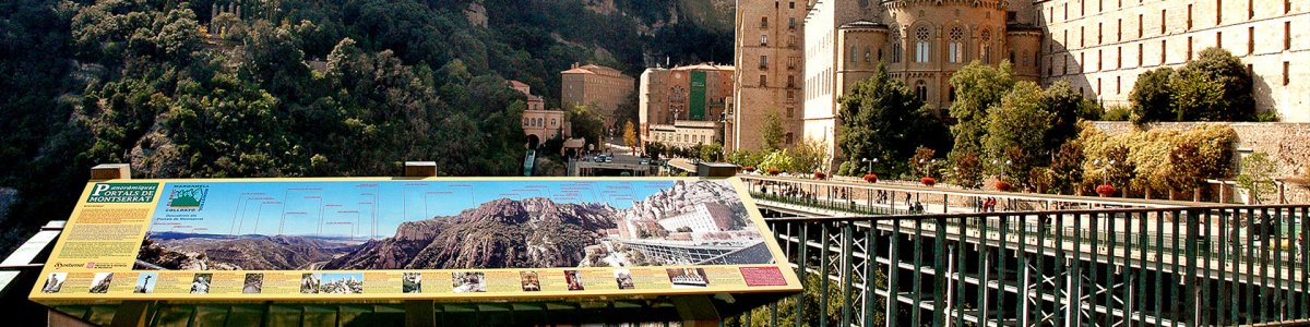 Montserrat - Senyalització turística