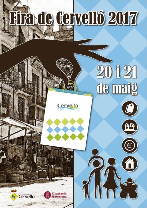 Cartell de la Fira del Comerç i la Indústria de Cervelló