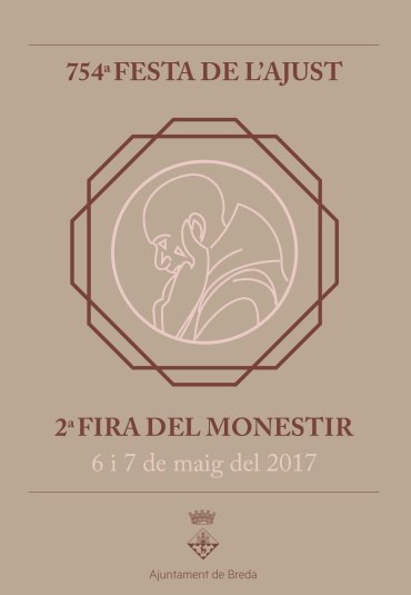 Cartell de la Fira del Monestir de Breda 2017