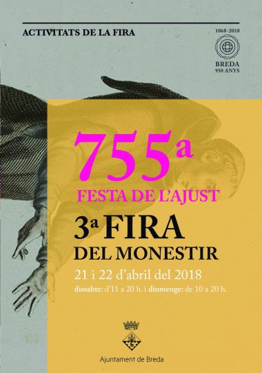 Cartell de la Fira del Monestir de Breda 2018