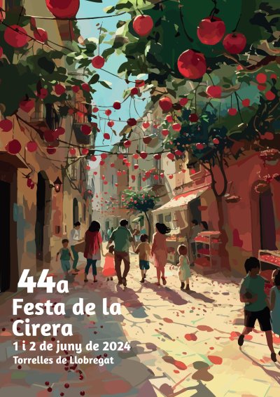 Festa de la Cirera de Torrelles de Llobregat 2024