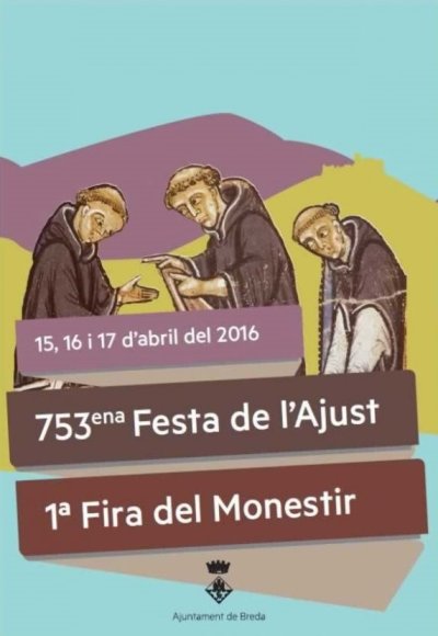 Cartell de la Fira del Monestir de Breda 2016 Cartell de la Fira del Monestir de Breda 2016