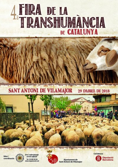 Programa de la Fira Transhumancia a Sant Antoni de Vilamajor 2018