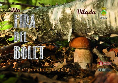 Programa de la Fira del Bolet de Vilada 2016