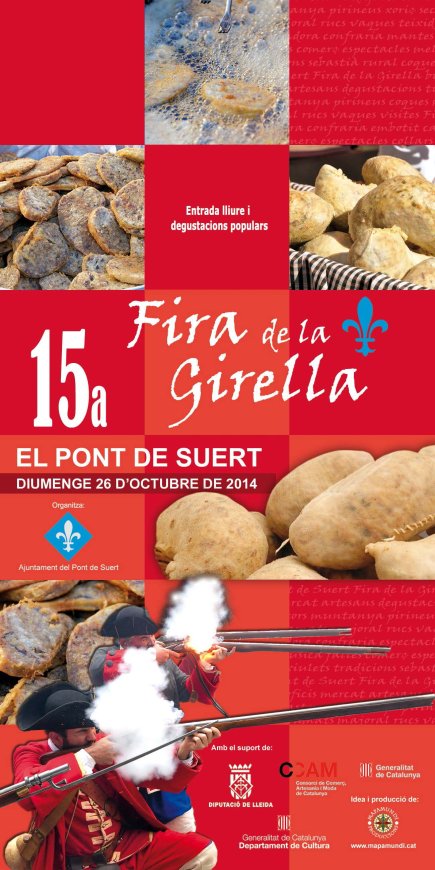 Programa de la  Fira Girella del Pont de Suert del 2015