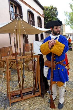Recreació d'un campament del s. XVIII a Vacarisses Recreació d'un campament del s. XVIII a Vacarisses
