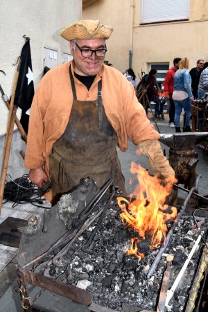 Recreació d'un campament del s. XVIII a Vacarisses