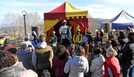 Arribada del Patge Reial “Artaban” a Sant Salvador de Guardiola