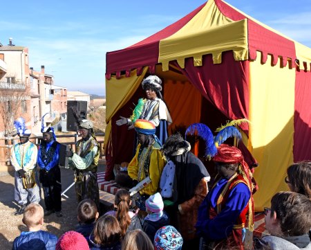 Arribada del Patge Reial “Artaban” a Sant Salvador de Guardiola