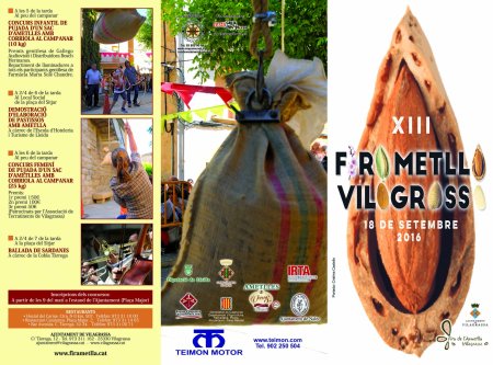 Programa de la Fira de l'Ametlla de Vilagrassa 2016 Programa de la Fira de l'Ametlla de Vilagrassa 2016