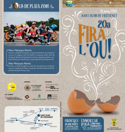 Programa de la Fira de l'Ou del 2016 Programa de la Fira de l'Ou del 2016